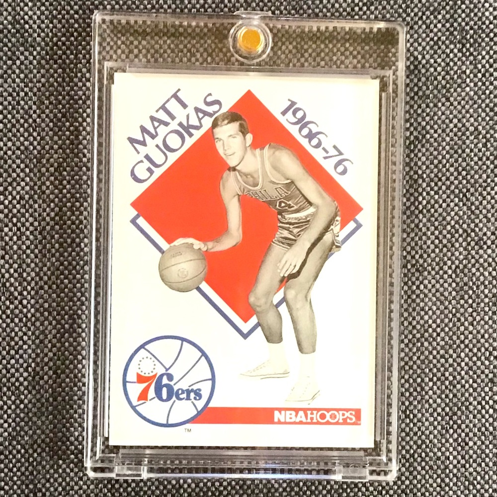 Matt Guokas NBA Hoops 76ers 1990